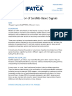 Disruption of Satellite Based Signals