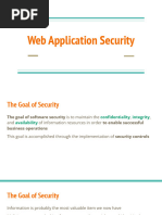 Web Application Security