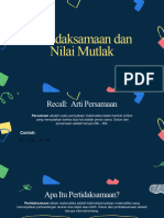 Pertidaksamaan Dan Nilai Mutlak