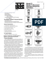 Manual - Reliable (Sprinklers F1 Vertical Sidewall Standard Response)