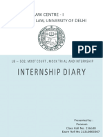 Poonam Internship Diary