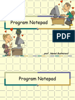 Program Notepad