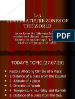 L-5 Temperature Zones