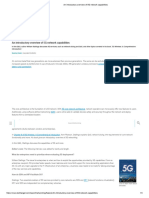 An Introductory Overview of 5G Network Capabilities