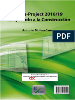 Ms-Project 2016-19 Aplicado A La Construcción Versión CDT Curso Básico