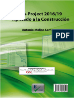 Ms-Project 2016-19 Aplicado A La Construcción Versión CDT Curso Avanzado
