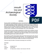 Great Yarmouth Local History & Archaeological Society Journal 2022