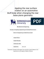 Mechanical and Automotive Sample Dissertation 1