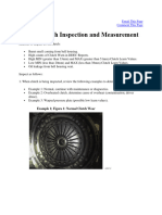 Clutch Inspection and Measurement