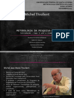 Slide - Metodologia Da Pesquisa-Ação - Michel Thiollent