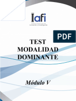 Test Modalidad Dominante