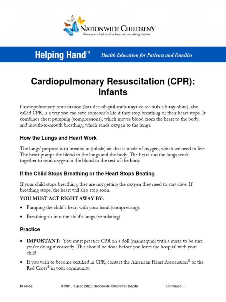 HHII59 | PDF | Cardiopulmonary Resuscitation | Medical Specialties