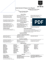Editorial Board 2024 International Journal of Surgery Case Reports