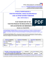 TS Produce RCA With Estimated and Memorized Offset CAV3 Virtual EPS Part