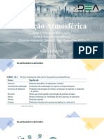 Quimica Ambiental Da Atmosfera - Aula Material Particulado