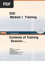 SSE Training Module 1