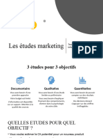 Les Études Marketing