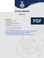 Estudo Dirigido - DIREITO