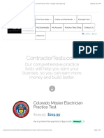 Colorado Master Electrician Practice Test - Contractor License Practice Tests - Paragon Learning Group