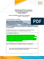 Guía de Actividades y Rúbrica de Evaluación - Etapa 1 - Área Personal 1