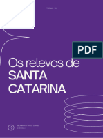 Os Relevos de Santa Catarina: TURMA - 1.9