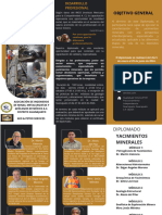 Brochure Diplomado Yacimientos Minerales