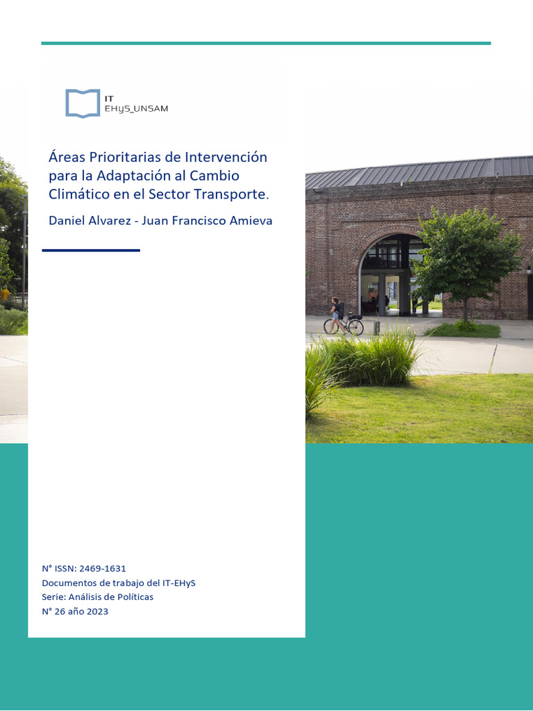 Adaptación Del Transporte Al Cambio Climático | PDF | Transporte | La ...