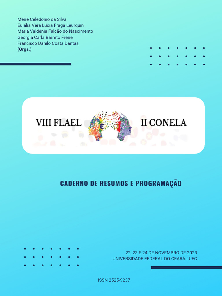 Resumos do VIII FLAEL e II CONELA | PDF | Pedagogia | Linguística