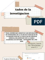 Resultados de La Investigacion