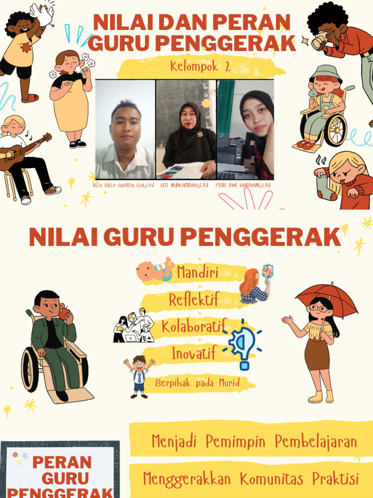 Peran dan Nilai Guru Penggerak | PDF | Karier & Perkembangan