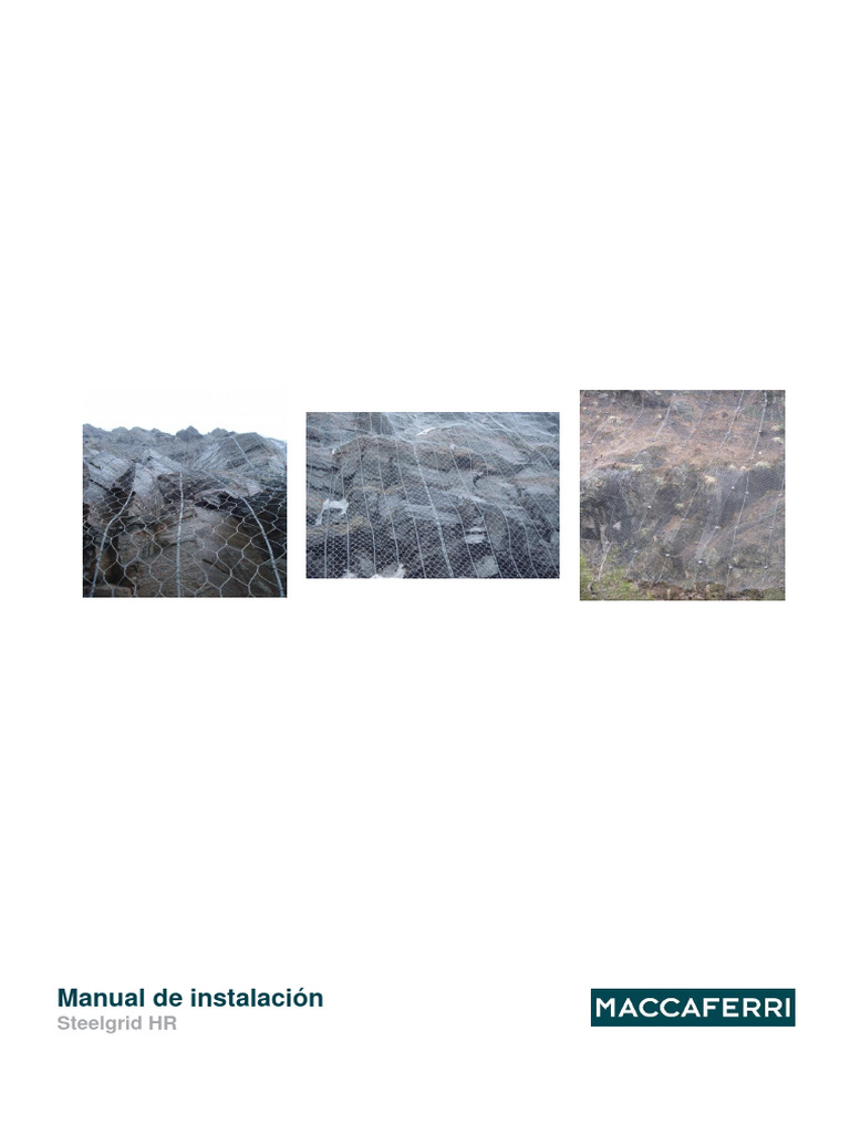 Guía de Instalación Steelgrid HR | PDF | Acero | Perforación