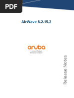 AirWave 8.2.15.2 Release Notes