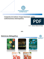 Aula - Grupos Funcionais, Análise Conformacional, Estereoquimica