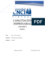 Ensayo Capacitación Empresarial