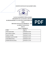 Principle of Financial Report