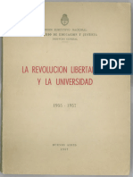La Revolucin Libertadora y La Universidad Comp
