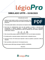 Simulado Ufpr