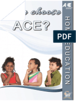AEE Home Education Why Choose ACE 2017