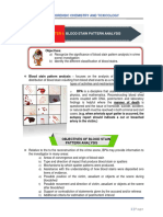 Chapter 4 Blood Stain Pattern Analysis