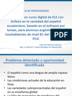 Diseño Sobre Un Curso Digital ELE