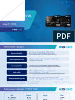 Sbi Card Investor Presentation March 2020