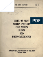 Index of Army Moti o 00 Unit Rich