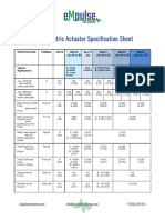 Empulse SEA Spec Sheet
