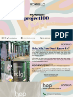 #MyMontibello Project100 Brief