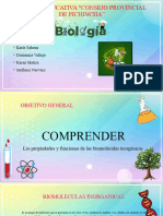 Presentacion Biomoleculas Inorganicas