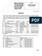 Academic Counselling Sessions (PCP Classes) of II, IV and VI Semester-2024