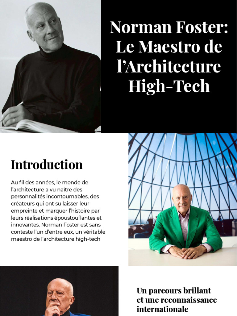Norman Foster : Maître de l'Architecture High-Tech | PDF