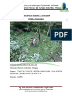 Estudio de Suelos Caseta Comunitaria V. Palenque Mpio de Buriticá Completo