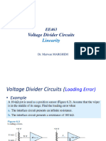 Linearity-Voltage Divider