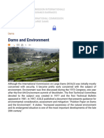 ICOLD CIGB - Dams and Environment